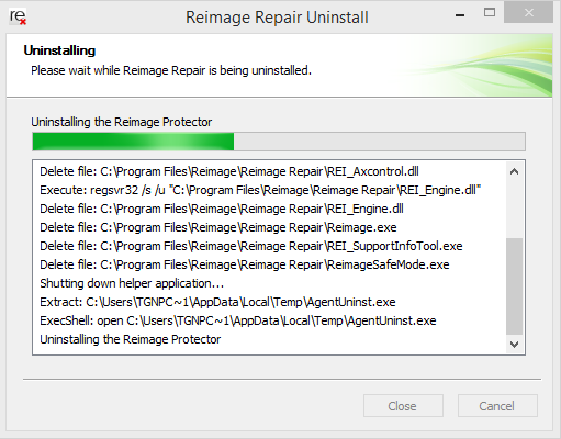 uninstall-reimage