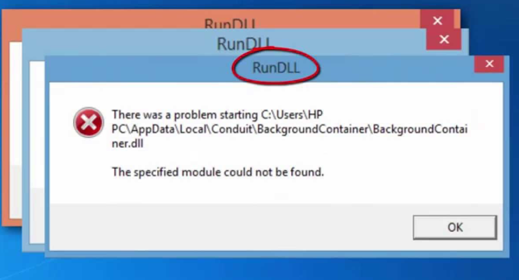How To Fix RUNDLL error in Windows
